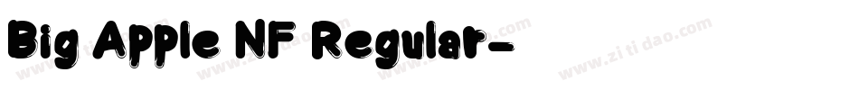 Big Apple NF Regular字体转换